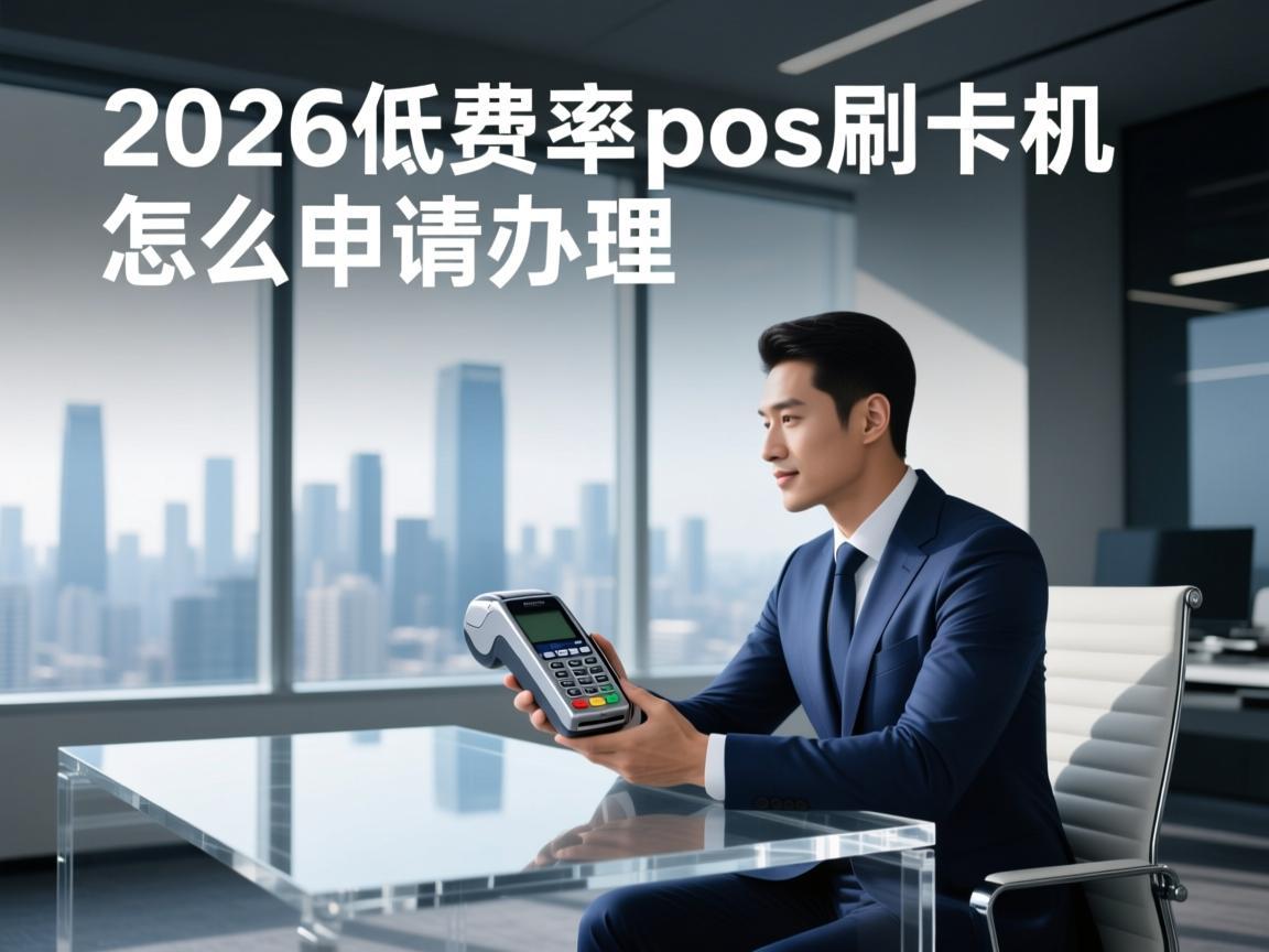 2026低费率pos刷卡机怎么申请办理？正规一清渠道深度解析
